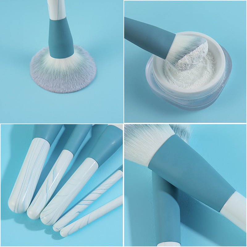 12-Piece Makeup Brush Set Ultra-Soft Powder, Lip, and Detail Brushes