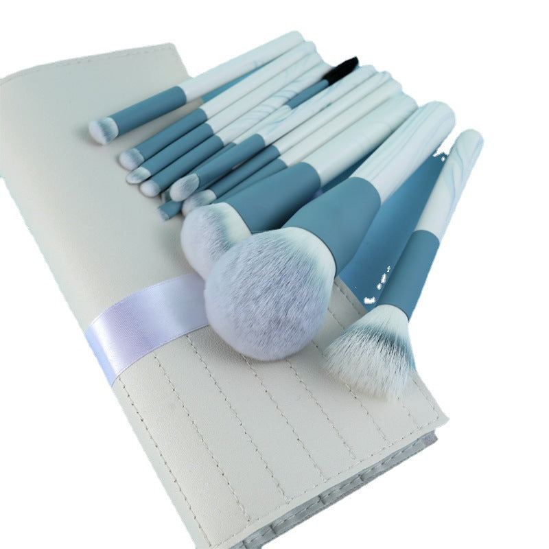 12-Piece Makeup Brush Set Ultra-Soft Powder, Lip, and Detail Brushes