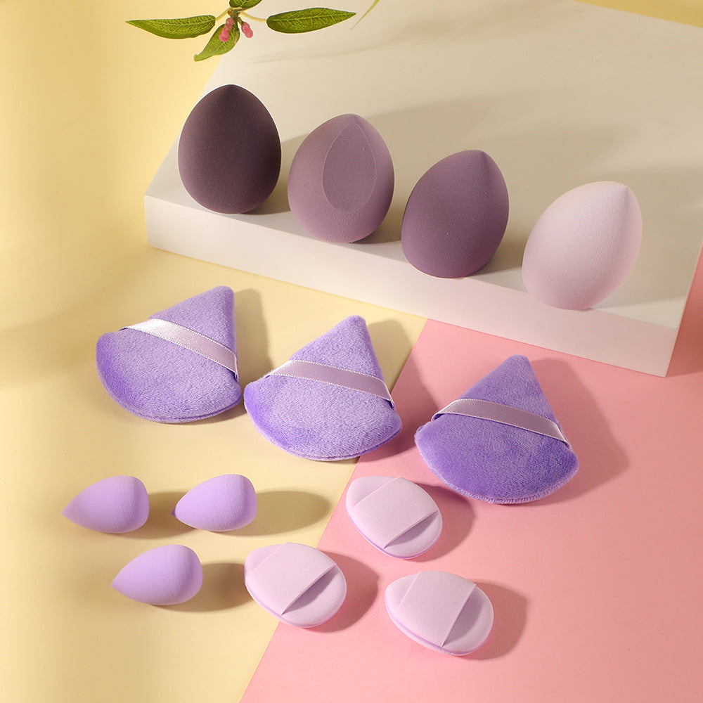 Floating Bottle Beauty Sponge Set Non-Absorbent Makeup Blender Puff Collection