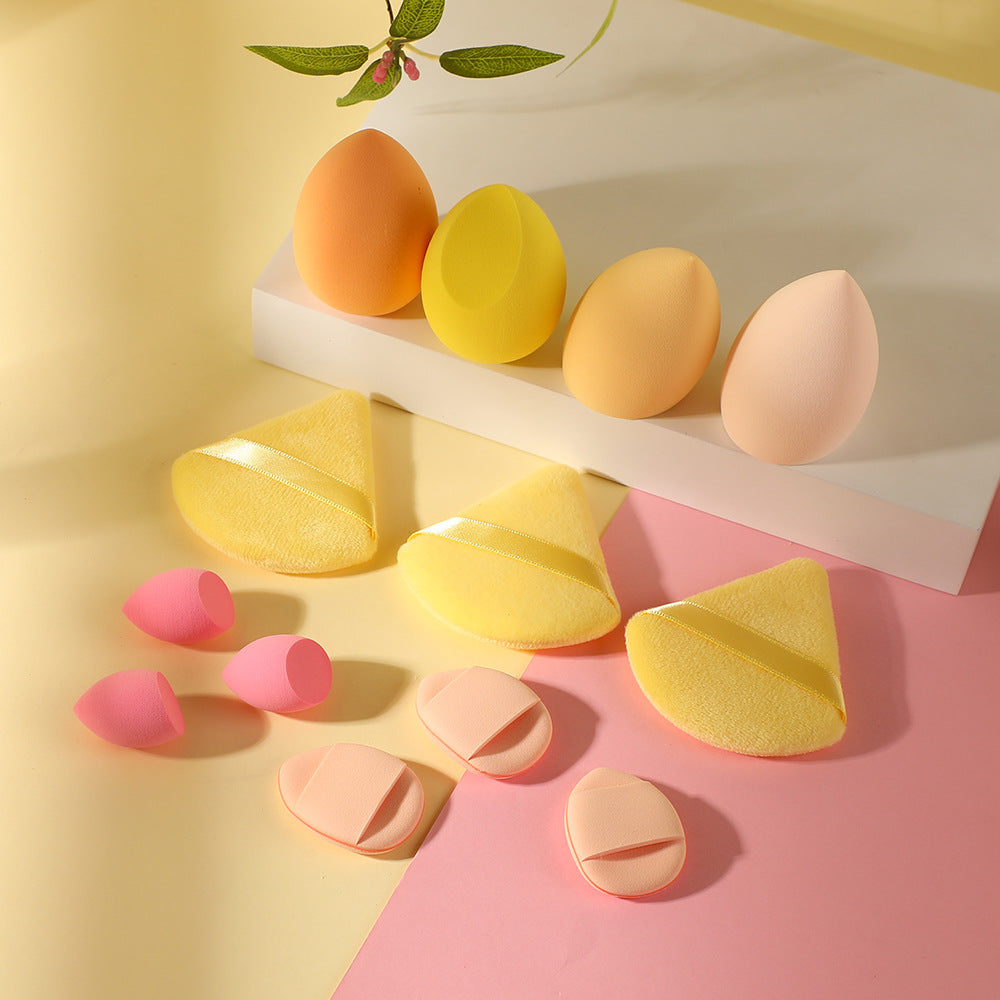 Floating Bottle Beauty Sponge Set Non-Absorbent Makeup Blender Puff Collection