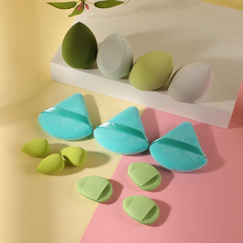 Floating Bottle Beauty Sponge Set Non-Absorbent Makeup Blender Puff Collection