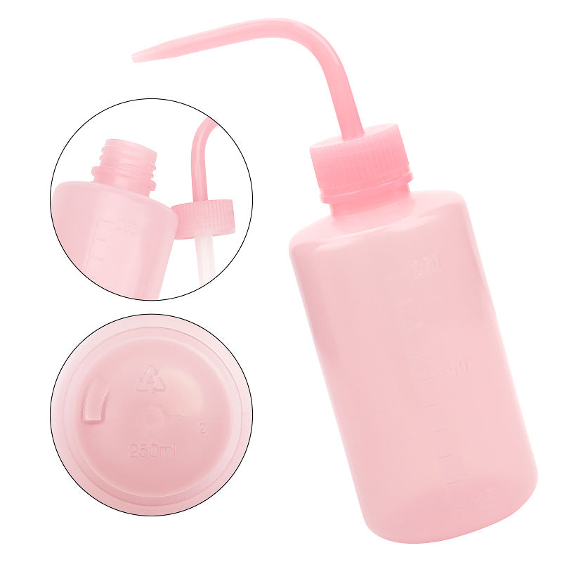 250ml Lash Extension Rinse Bottle Curved Nozzle Cleaning Tool