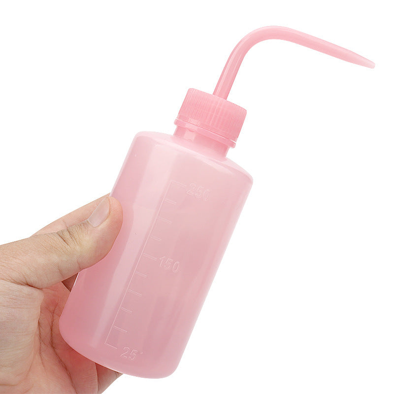 250ml Lash Extension Rinse Bottle Curved Nozzle Cleaning Tool