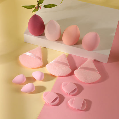 Floating Bottle Beauty Sponge Set Non-Absorbent Makeup Blender Puff Collection