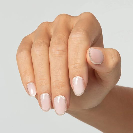 Fairydust - Short Oval Cosverra Press On Manicure