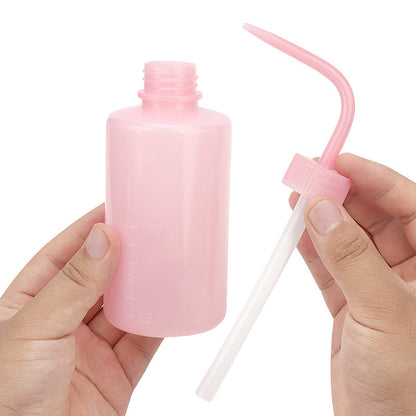 250ml Lash Extension Rinse Bottle Curved Nozzle Cleaning Tool