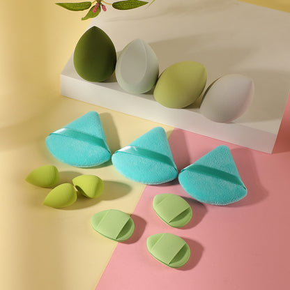 Floating Bottle Beauty Sponge Set Non-Absorbent Makeup Blender Puff Collection